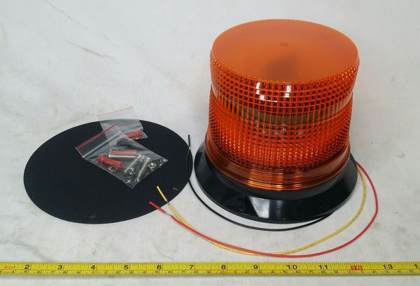 5" Beacon Light, Amber, 5 inch, BS785A-BM, Low Lens, SKBAWA-s021