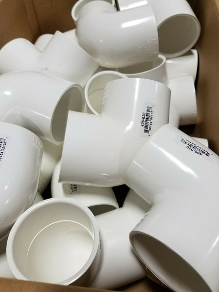 Box of 20 pcs Lesso America 2" PVC90° ELL (406-020) SCH40 Fittings, SKBAWA-s027