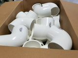 Box of 20 pcs Lesso America 2" PVC90° ELL (406-020) SCH40 Fittings, SKBAWA-s027