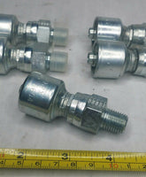 Lot of 5, Gates, 6G-4MPX, G25105-0604, Hydraulic Hose Fitting, SKBAWA-b533