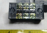 Lot of 20, RQKj, TB-1503, Fixed Barrier, 15A 3 Pole Terminal Block, SKBAWA-b095
