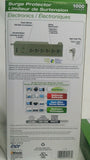 Lot of 2, Woods, 6-Outlet, Surge Protector, 1000 Joules, 41453, SKBAWA-s038