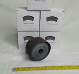 Lot of 5, 15' × 1.5" Abrasive Rolls, 120J Grit, Aluminum Oxide, SKBAWA-b114