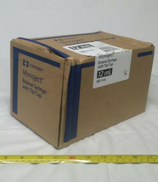 Covidien, 412SG, Monoject, Enteral Syringe, 12mL, Sterile, 48/bx, SKBAWA-B047