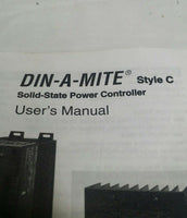 Watlow DIN-a-mite Style C Solid State Power Controller, DC10-24P0 Skbawa-b104