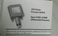 United Electric Controls H100-190, 5/30PSI Temp Pressure Switch skbawa-b026