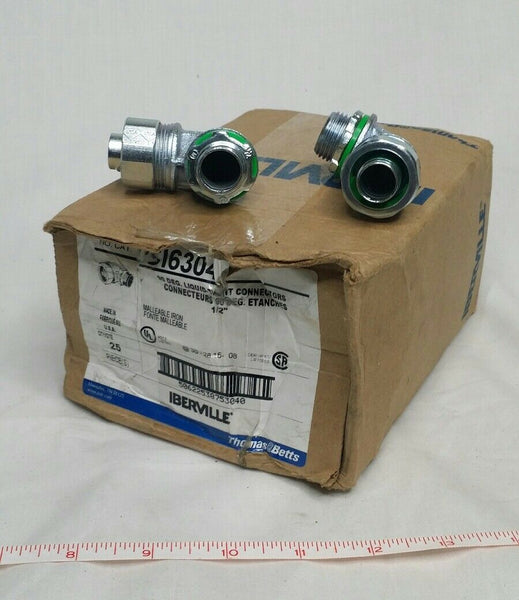 25pcs, Iberville, CI6304, 1/2" 90 Malleable Iron Connector, Fitting, Skbawa-b521
