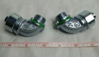 25pcs, Iberville, CI6304, 1/2" 90 Malleable Iron Connector, Fitting, Skbawa-b521