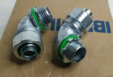 25pcs, Iberville, CI6304, 1/2" 90 Malleable Iron Connector, Fitting, Skbawa-b521