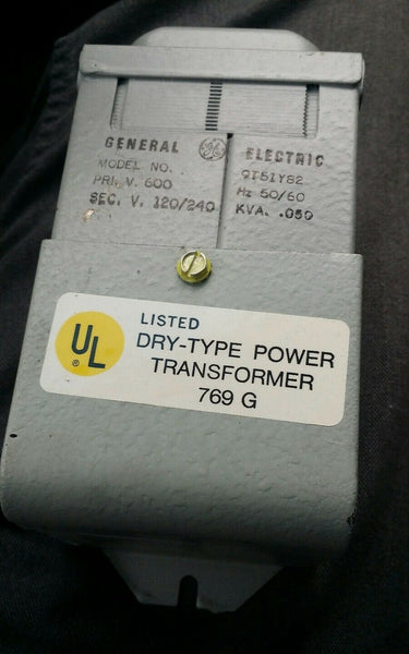 GE 9T51Y82 v600, 120/240, KVA .050, Dry -ype Power Transformer SKBAWA-0000