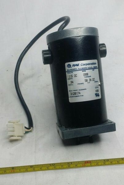 Rae Corp, NEW, Motor, 3120174, 115V, .94A, 1990RPM, 50 IN .OZ, SKBAWA-b501