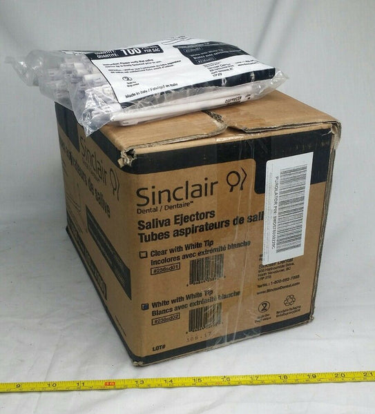 Sinclair, Dental, Saliva Ejectors, 1000/bx, ,White, 236sd02, SKBAWA-B059