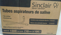 Sinclair, Dental, Saliva Ejectors, 1000/bx, ,White, 236sd02, SKBAWA-B059