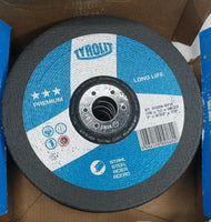 8pcs Tyrolit A30S-BFX, EN-12413 Grind Wheel, 27, 178x7 x22,23,5363, SKBAWA-B061