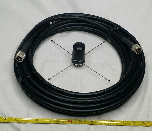 LAIRD, K14437V1 Outdoor CELLULAR ANTENNA,50 ft, Low Loss Coax Cable, Skbawa-s019