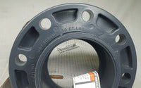IPEX, 4" Inch Flange Coupling Adapter, F1970, SCH 80, PVC Scoket, SKBAWA-b031