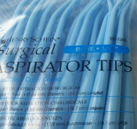 2/Pk, Henry Schein 100-2365, Aspirator Tips, 1/16", 7 3/4" Length, SKBAWA-B047