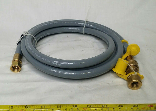 GASPRO, 10FT, Outdoor Gas Hose, Laite, Quick Connect Fittings, 3/8", skbaw-b026