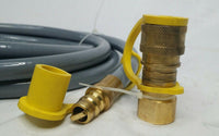 GASPRO, 10FT, Outdoor Gas Hose, Laite, Quick Connect Fittings, 3/8", skbaw-b026