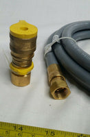 GASPRO, 10FT, Outdoor Gas Hose, Laite, Quick Connect Fittings, 3/8", skbaw-b026