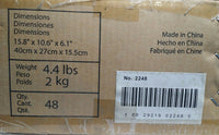 Peak, 48/bx, 4X4, Post Base Covers, Plastic, black, no. 2248, SKBAWA-nnnn