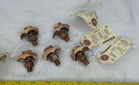 Lot of 5, BURNDY, 264151, GROUND CLAMP Connector, 3/8" BOLT, SKBAWA-b519