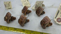 Lot of 5, BURNDY, 264151, GROUND CLAMP Connector, 3/8" BOLT, SKBAWA-b519