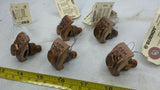 Lot of 5, BURNDY, 264151, GROUND CLAMP Connector, 3/8" BOLT, SKBAWA-b519