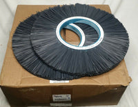 2pcs, Weiler 84975, 18" Nylox Abrasive Nylon Wheel 180 Grit, 7 1/4" Skbawa-s001
