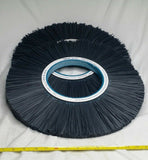 2pcs, Weiler 84975, 18" Nylox Abrasive Nylon Wheel 180 Grit, 7 1/4" Skbawa-s001