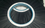 2pcs, Weiler 84975, 18" Nylox Abrasive Nylon Wheel 180 Grit, 7 1/4" Skbawa-s001