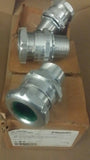 Lot of 3, APPLETON - TC100104 - 1" NPT CABLE CONNECTOR 21.6-26.4MM, SKBAWA-B015