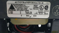 Transfab Transformer Autotransformer DCA8267QS00, 50/60hz, 1000VA, SKBAWA-b559