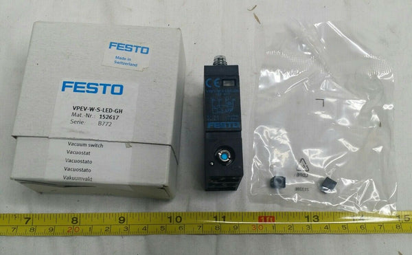 Festo, Vacuum Switch, VPEV-W-S-LED-GH, 152617, b772, skbawa-b104
