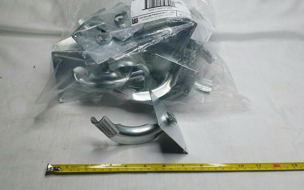 20 pcs, Metal Support Bend, 1/2" Pipe W/Nail Flange, SKBAWA-b116