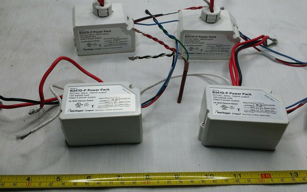 Lot of 4 Wattstopper, B347D-P Power Pack, 347VAC, 60Hz, SKBAWA-B041