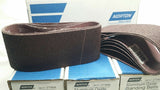 40 PCS, Norton Aluminum Oxide Sanding Belt, 3" × 18", 50 Grit, SKBAWA-B067