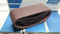 20 PCS, Norton Aluminum Oxide Sanding Belt, 2 1/2" × 16", 36 Grit, SKBAWA-B066
