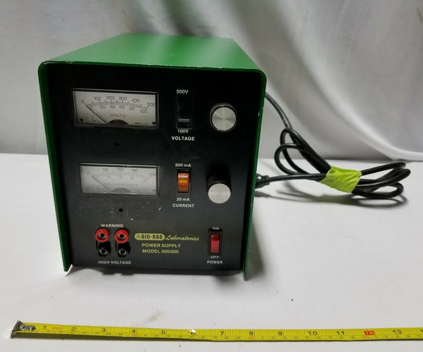 Bio-Rad, Model 500/200 Electrophoresis High Voltage Power Supply, SKBAWA-s022