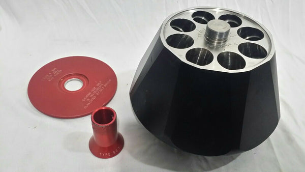 BECKMAN, Type 60 Ti, 60,000 RPM FIXED ANGLE CENTRIFUGE ROTOR skbawa-c009