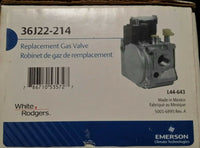 Emerson, White Rodgers,. 36J22-214, Gas Valve, Carrier Trane York skbawa-b029