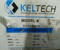 KELTECH SS0145CP, Stainless Steel Motor, HP- 1, 1740 RPM, skbawa-s022