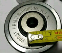 1pce FROST STEEL CONVEYOR ROLLER WHEEL 2" wide, 2.7" diameter, SKBAWA-b531
