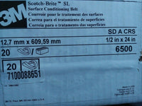 3M Scotch-Brite 7100088651 Surface Conditioning Belt SDACS, 1/2x24in skbawa-nnnn
