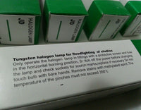 6x JD E11, T4 Tungsten Halogen 130v 150w MiniCandelabra Base, Clear, skbawa-b081