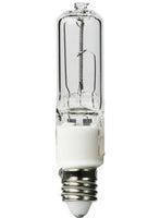 6x JD E11, T4 Tungsten Halogen 130v 150w MiniCandelabra Base, Clear, skbawa-b081