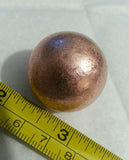 1pc Pure  Solid Copper Ball Sphere, 25.4mm/1 1/8 inch, 110-120gr SKBAWA-b560
