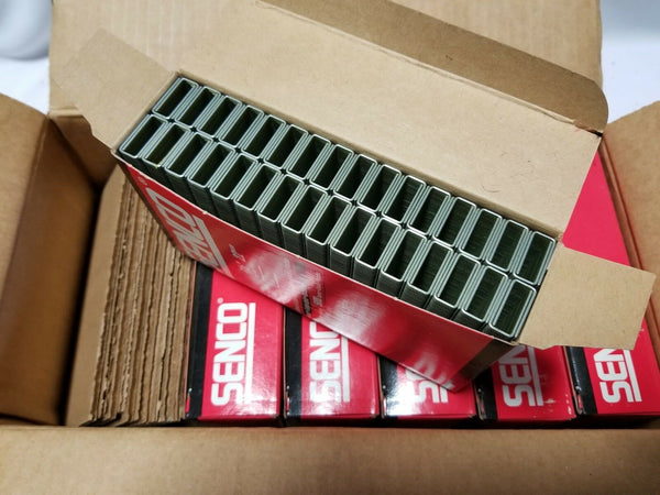10,000 (2boxes), Senco Galvanized Staples, 7/8" - 22mm, LG4450-1, SKBAWA-0000
