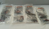 8x, Crosby 1010097, 4402373, G-450, 3/8 Red-U-Bolt Wire Rope Clips, skbawa-b544