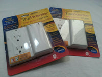 2pack NOMA 45220 TrueProtection Surge Protector Wall Plate - White SKBAWA-s038